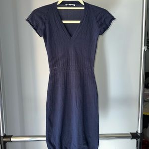 Patrizia Pepe Navy Blue Stretchy Dress